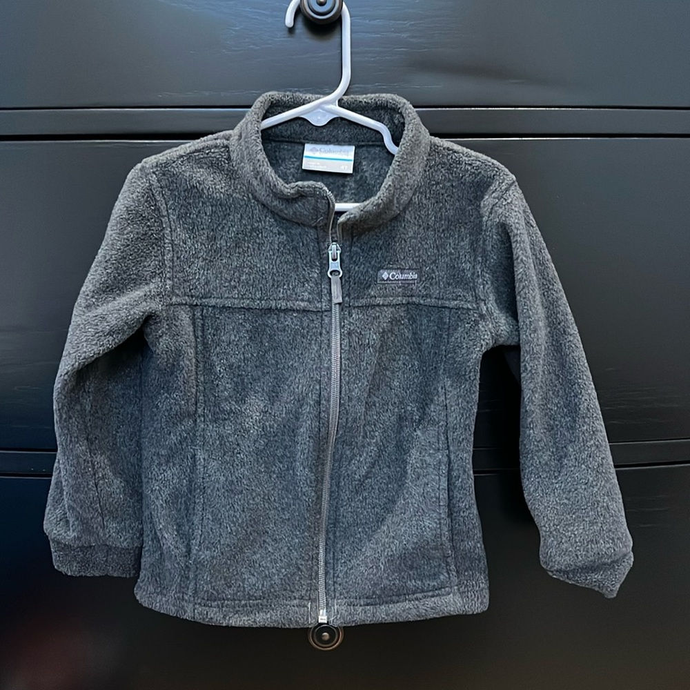 COPY - Boys Columbia zip up Fleece